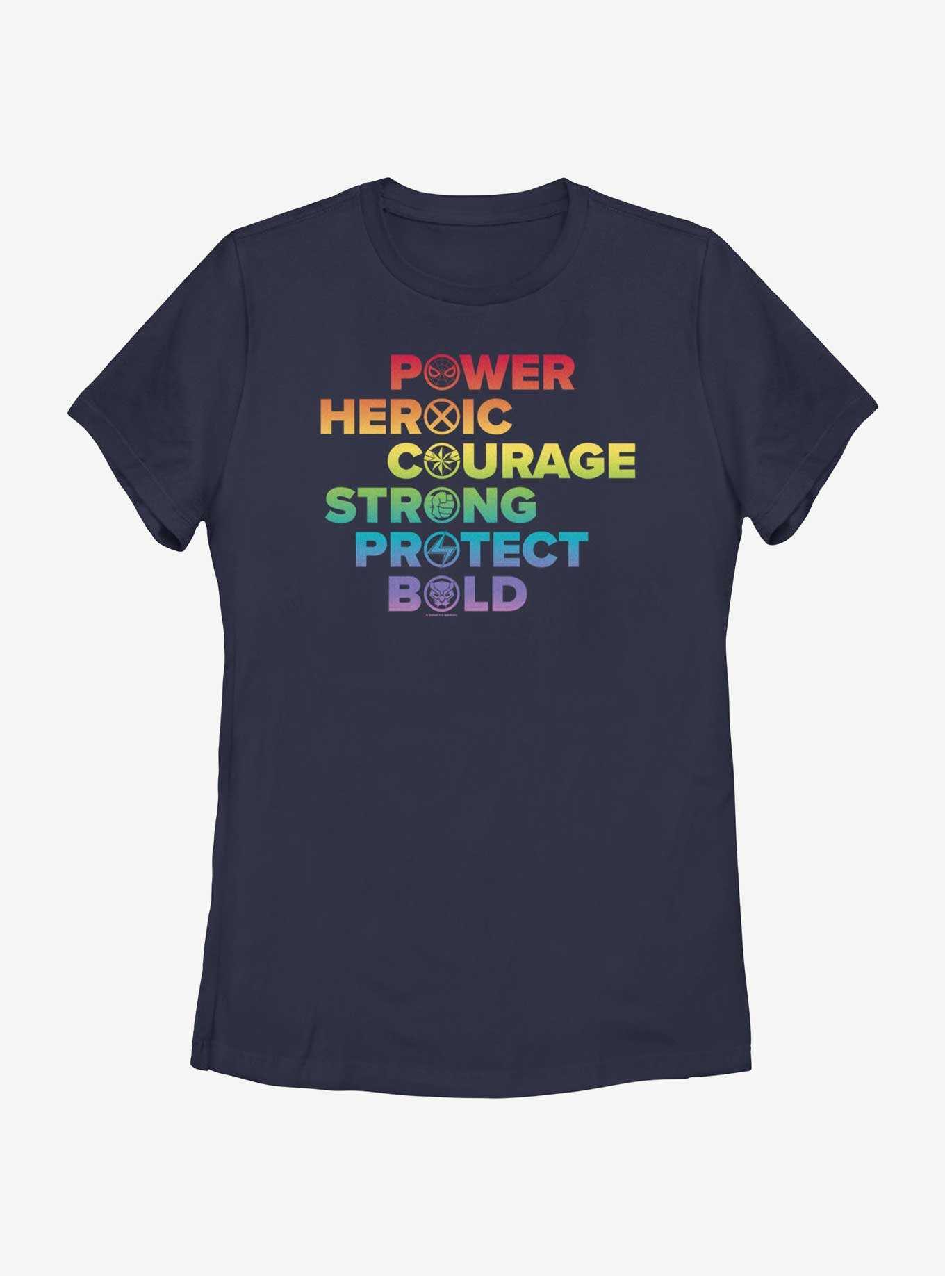 Marvel Avengers Power Bold Pride T-Shirt, , hi-res