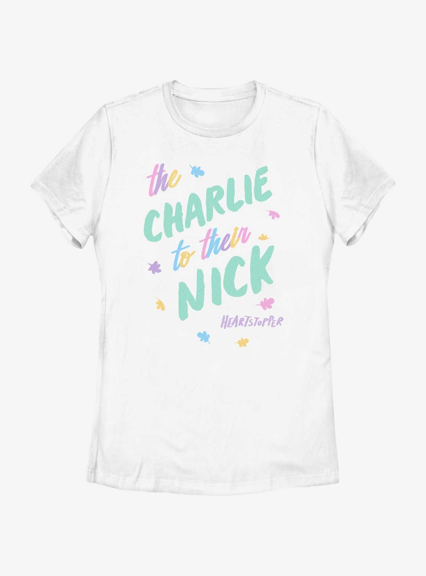 Heartstopper Charlie To Nick Pride T-Shirt, WHITE, hi-res