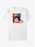 Steven Universe Love Wins Pride T-Shirt, WHITE, hi-res