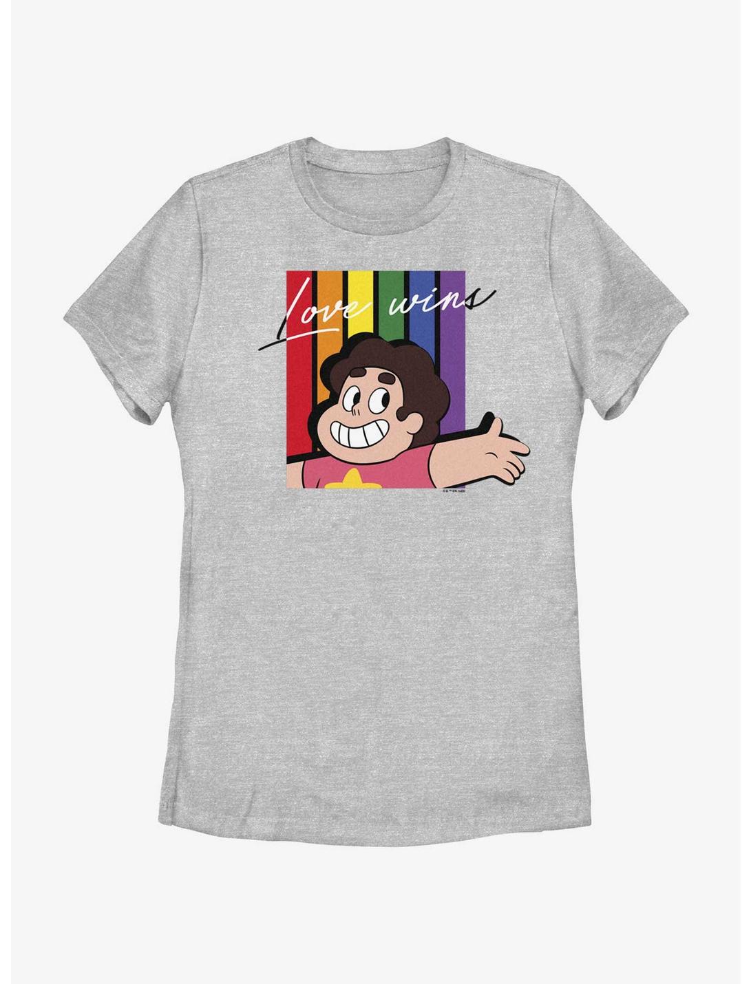 Steven Universe Love Wins Pride T-Shirt, ATH HTR, hi-res