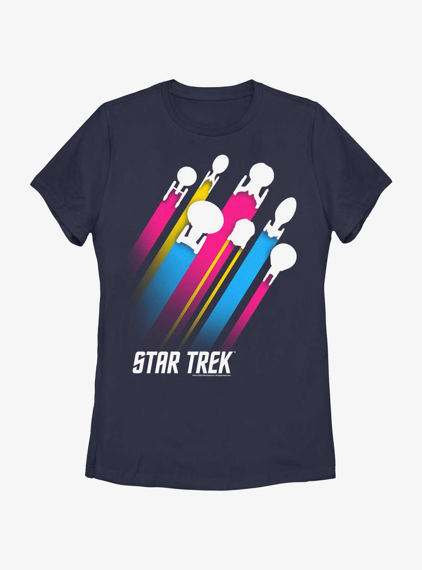 Star Trek Pansexual Flag Streaks Pride T-Shirt, , hi-res