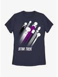 Star Trek Asexual Flag Streaks Pride T-Shirt, NAVY, hi-res