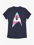 Star Trek Transgender Flag Logo Pride T-Shirt, NAVY, hi-res