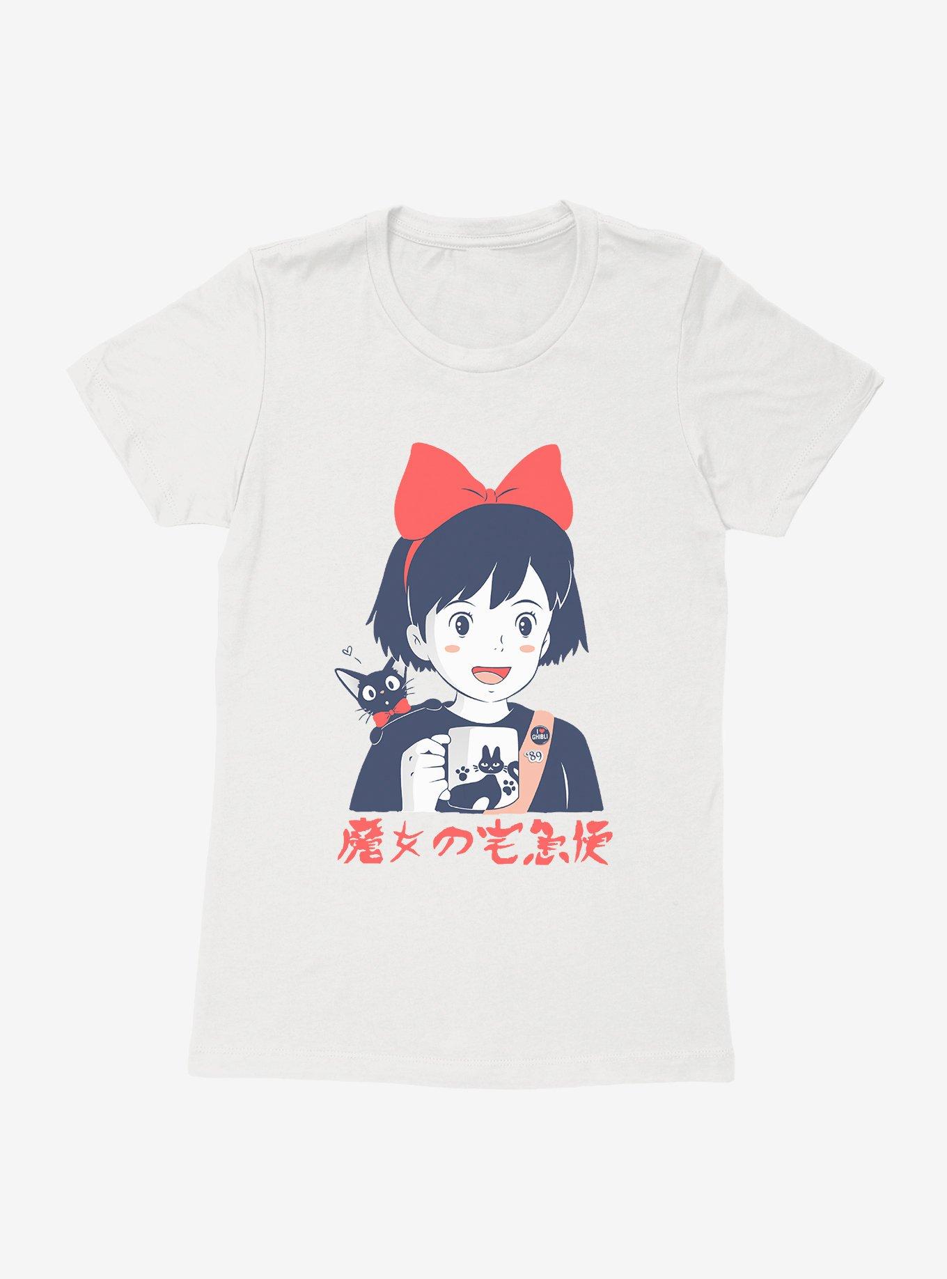 Studio Ghibli Kiki's Delivery Service Retro Portrait Womens T-Shirt, , hi-res