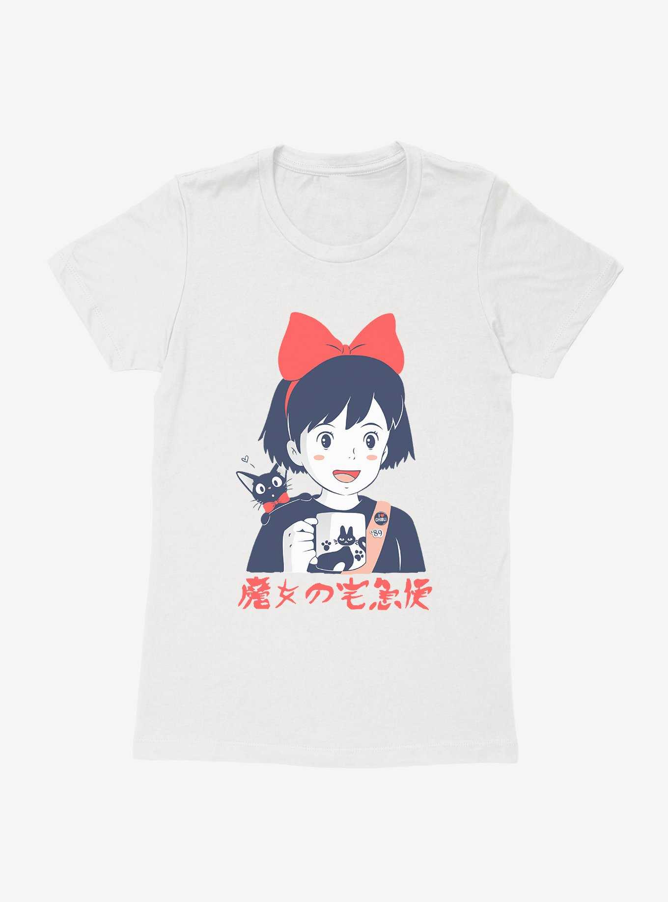 Studio Ghibli Kiki's Delivery Service Retro Portrait Womens T-Shirt, , hi-res