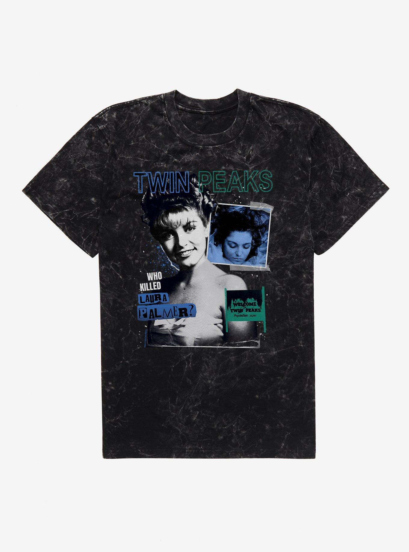 Twin Peaks Who Killed Laura Palmer? Mineral Wash T-Shirt