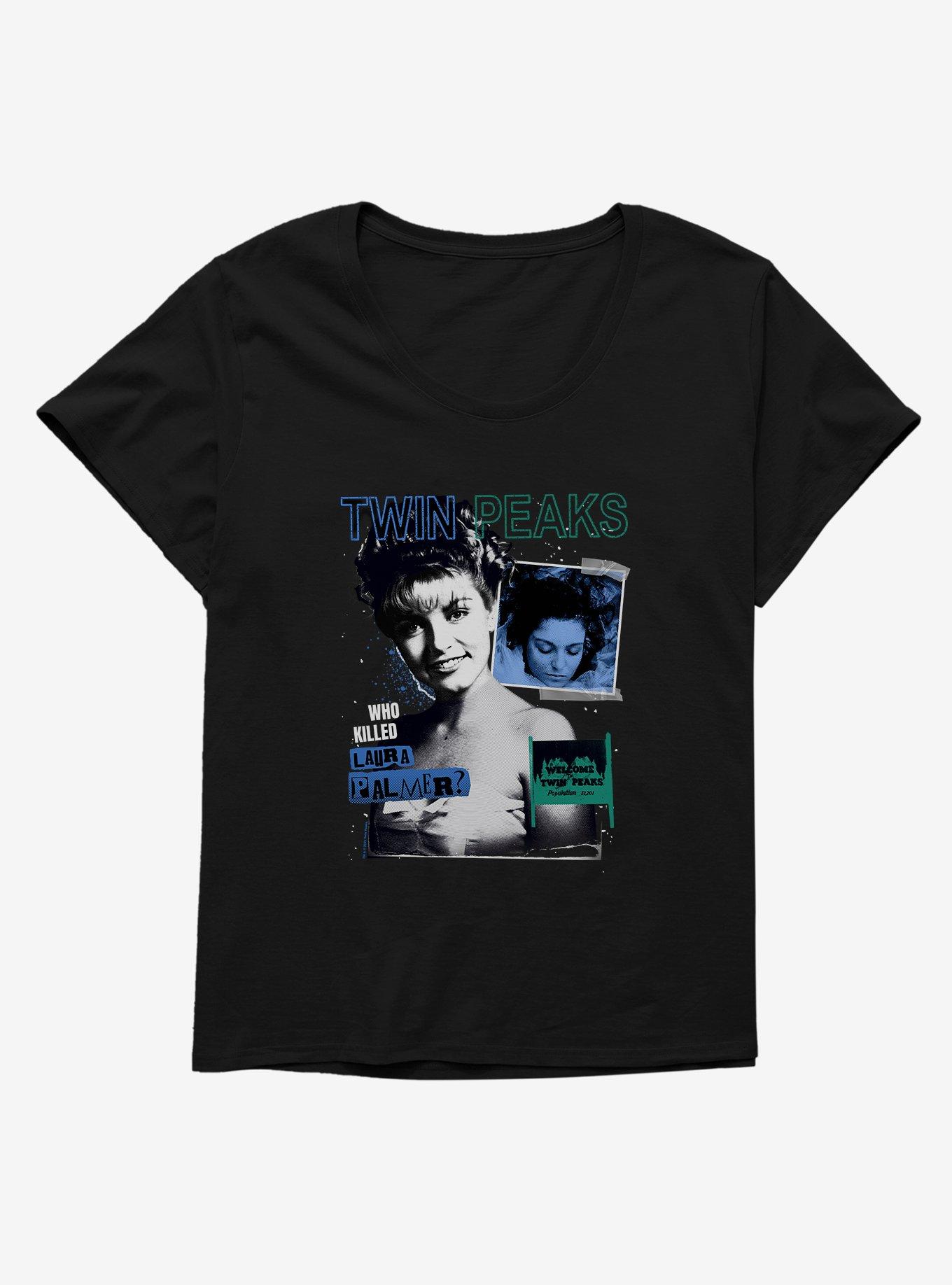 Twin Peaks Who Killed Laura Palmer? Girls T-Shirt Plus Size, , hi-res