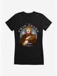 Twin Peaks Log Lady Girls T-Shirt, BLACK, hi-res