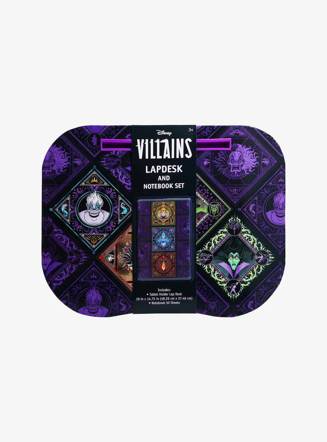 Disney Villains Lapdesk and Notebook Set, , hi-res