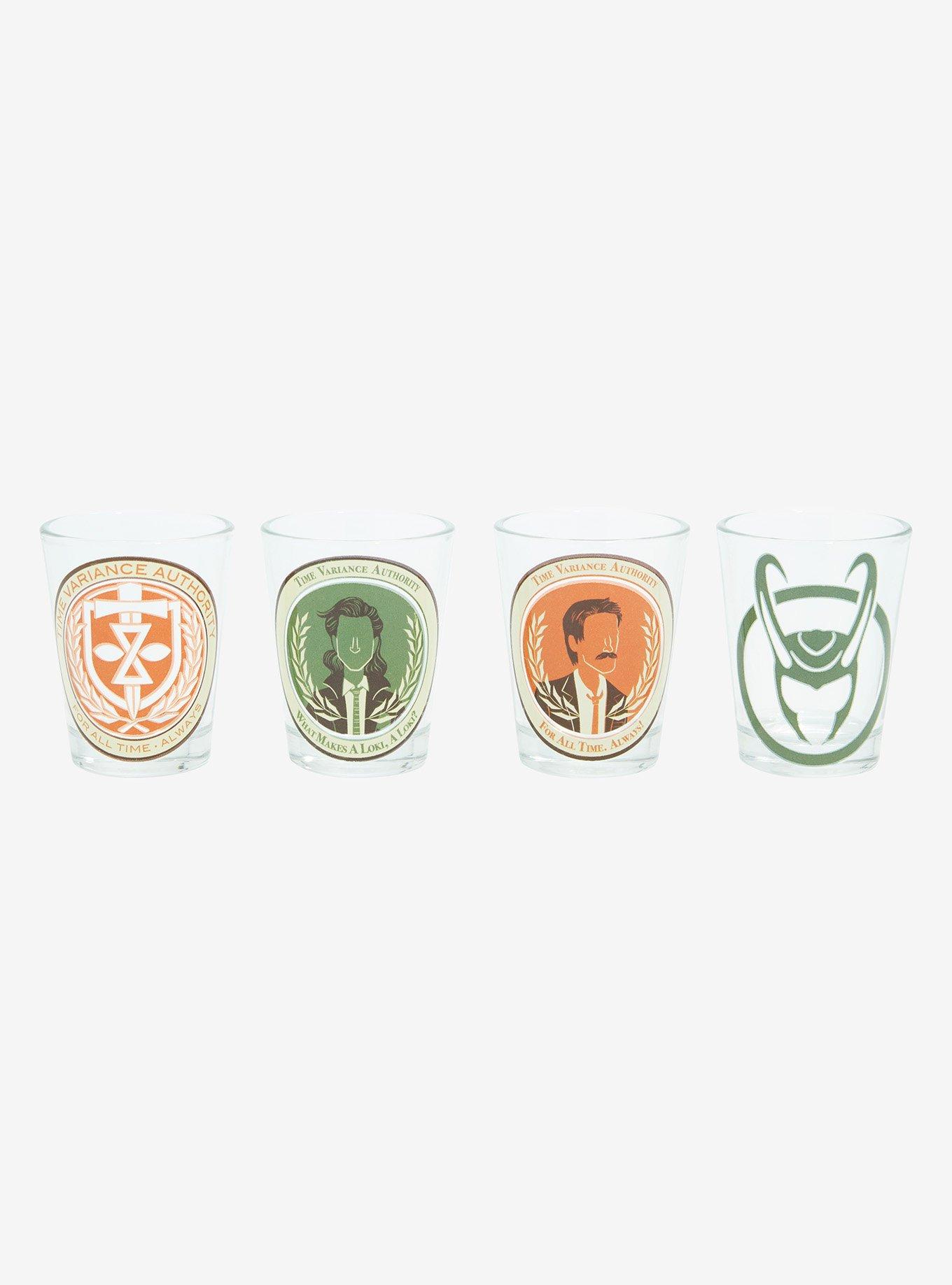 Marvel Loki Icons Mini Glass Set, , hi-res