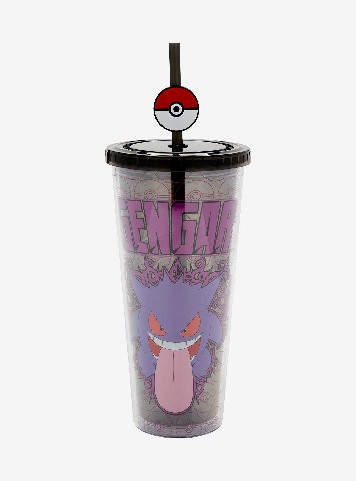 Pokémon Gengar Carnival Cup with Straw Charm