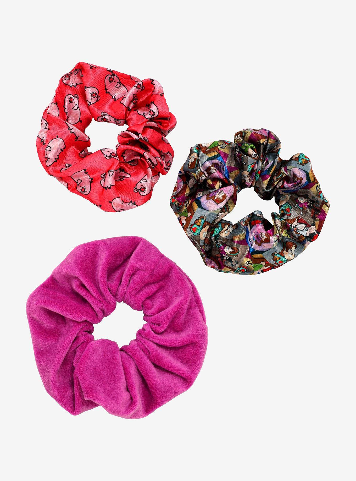 Disney Gravity Falls Characters Allover Print Scrunchy Set - BoxLunch Exclusive, , hi-res