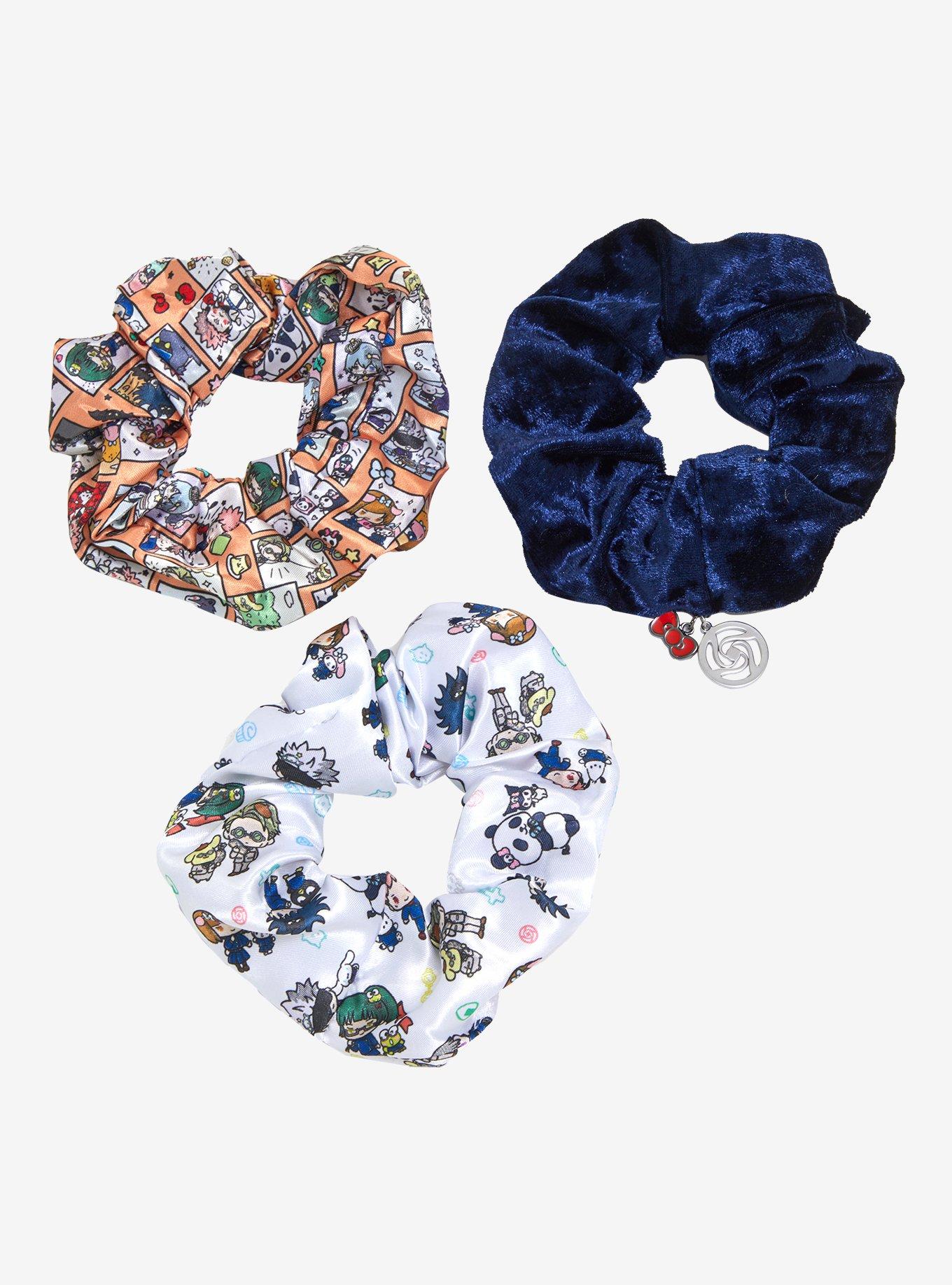 PREORDER: Zestaw Scrunchies Kwitnący Bez – 1x S + 1x M