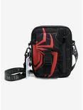 Marvel Spider-Man Miles Morales Black and Red Crossbody Bag - BoxLunch Exclusive, , hi-res