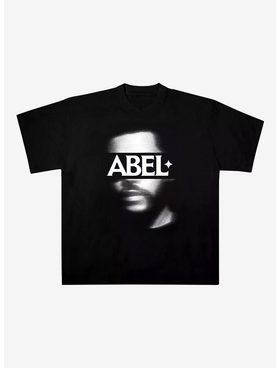 The Weeknd Abel Portrait T-Shirt, BLACK, hi-res