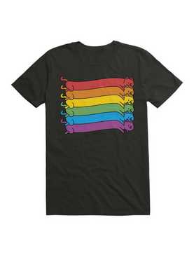 Rainbow Cats Pride Flag T-Shirt, , hi-res
