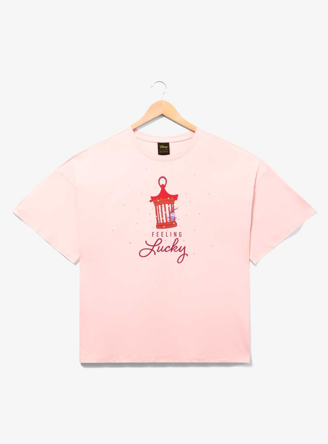 Disney Mulan Lucky Cricket Women's Plus Size Boxy Fit T-Shirt - BoxLunch Exclusive, , hi-res