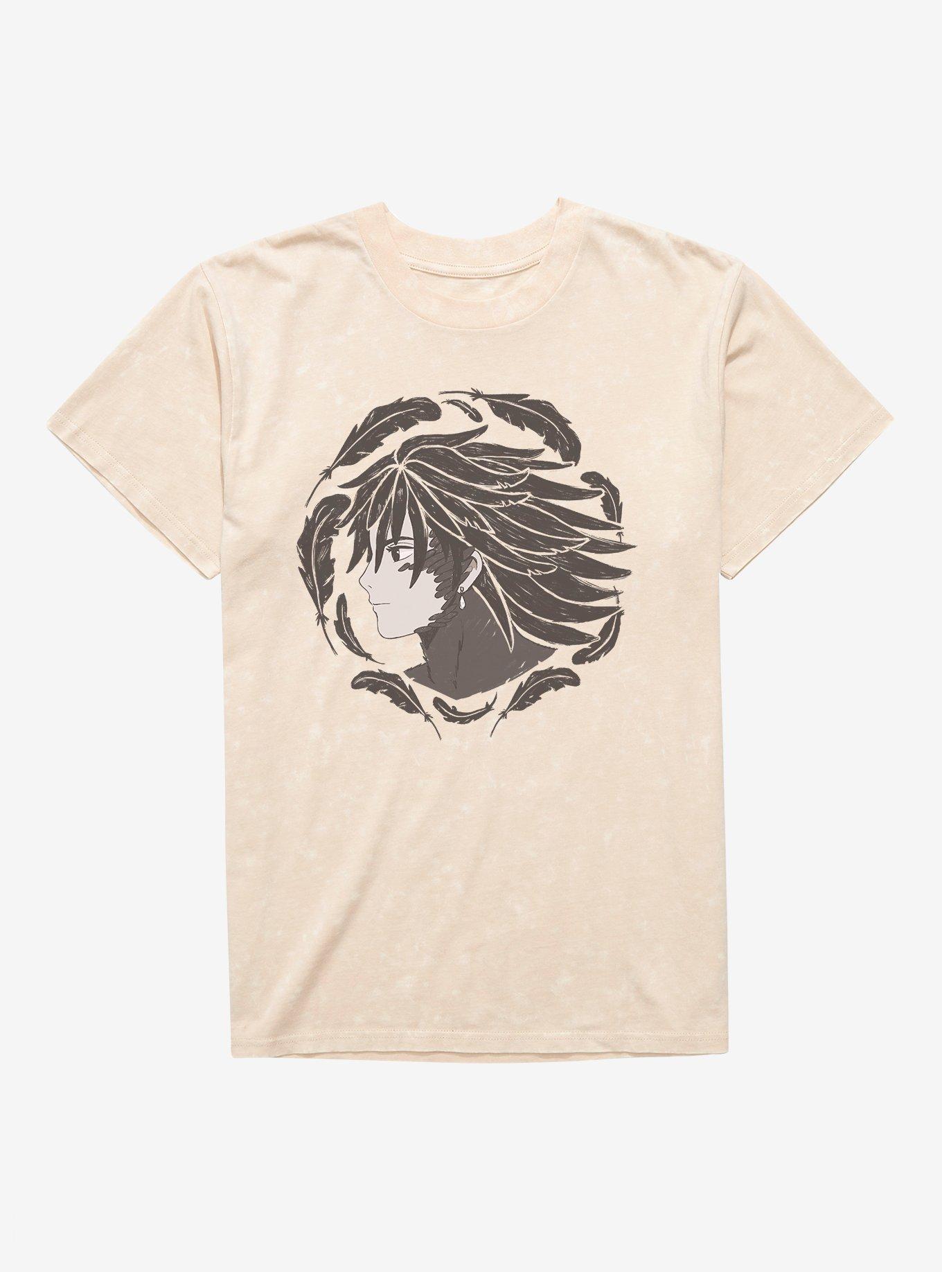 Studio Ghibli Howl's Moving Castle Metamorphosis Mineral Wash T-Shirt, NATURAL MINERAL WASH, hi-res