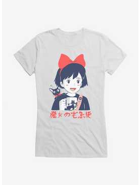Studio Ghibli Kiki's Delivery Service Retro Portrait Girls T-Shirt, , hi-res