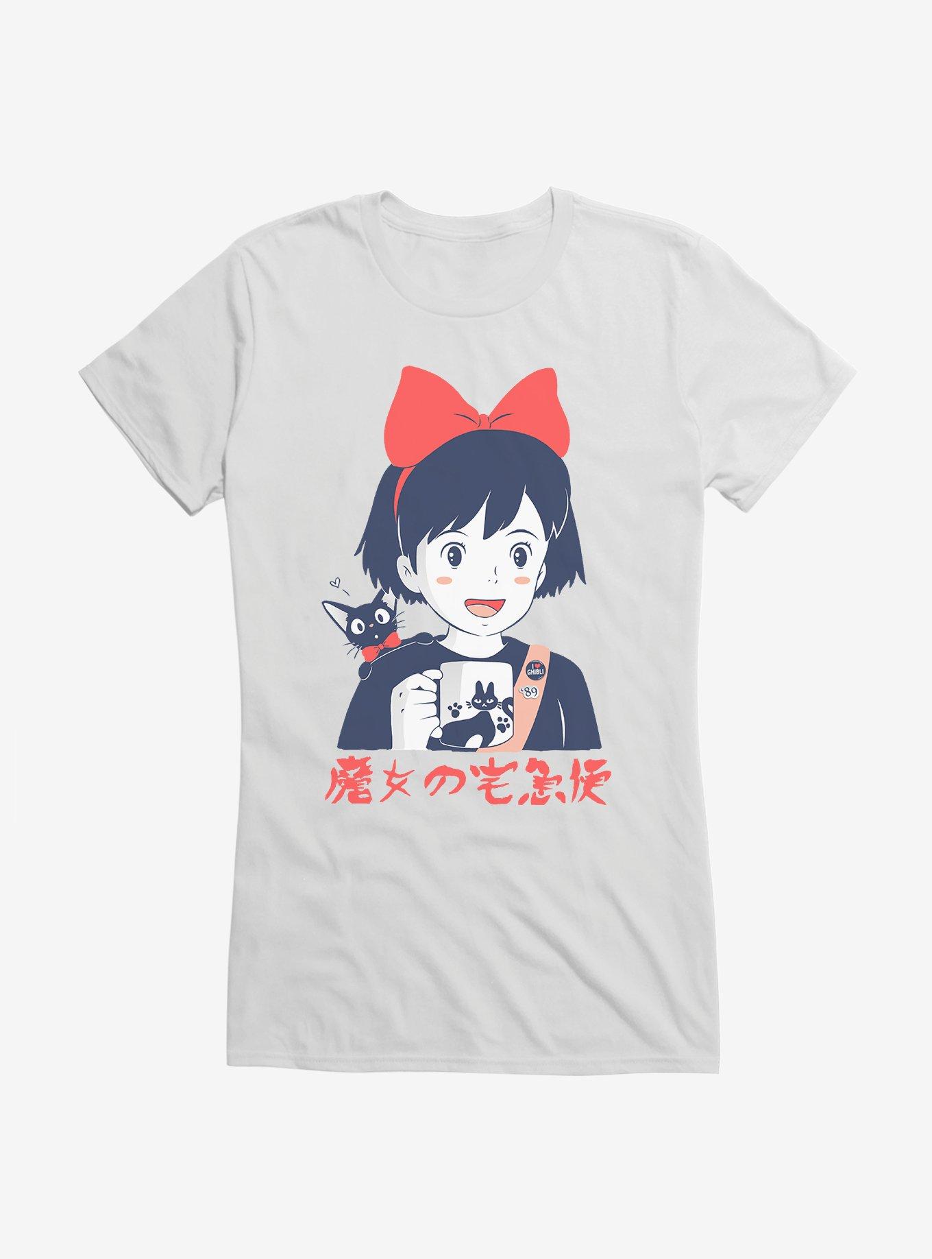 Studio Ghibli Kiki's Delivery Service Retro Portrait Girls T-Shirt, , hi-res