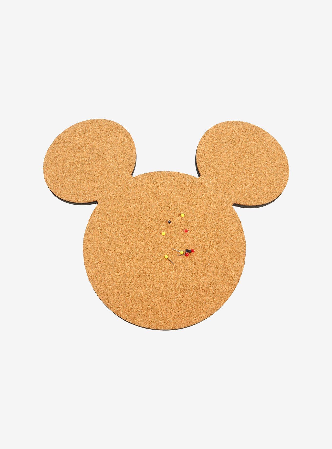 New Disney Pin Mickey or Minnie Shape Cork Board Pin Trading Wall Display