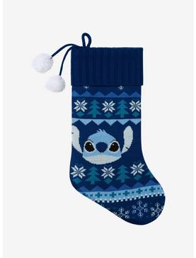 Disney Lilo & Stitch Portrait Knit Stocking - BoxLunch Exclusive, , hi-res
