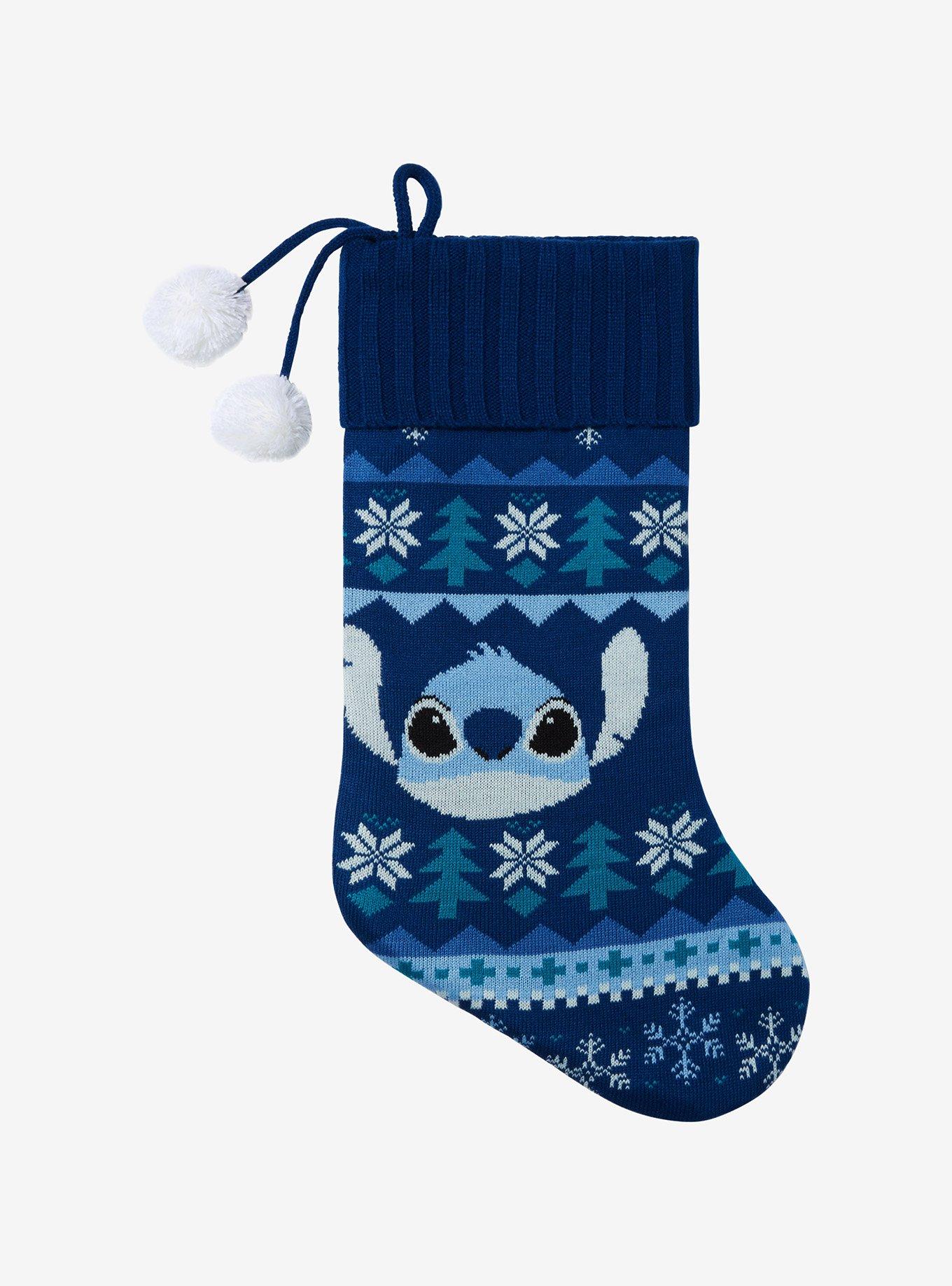 Disney Lilo & Stitch Portrait Knit Stocking - BoxLunch Exclusive, , hi-res