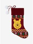 Disney Winnie the Pooh Portrait Knit Stocking - BoxLunch Exclusive, , hi-res