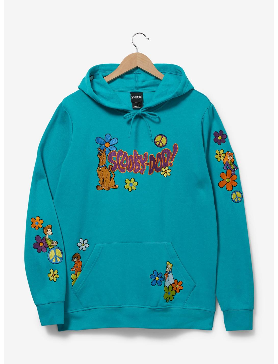Scooby-Doo! Floral Characters Hoodie - BoxLunch Exclusive, , hi-res