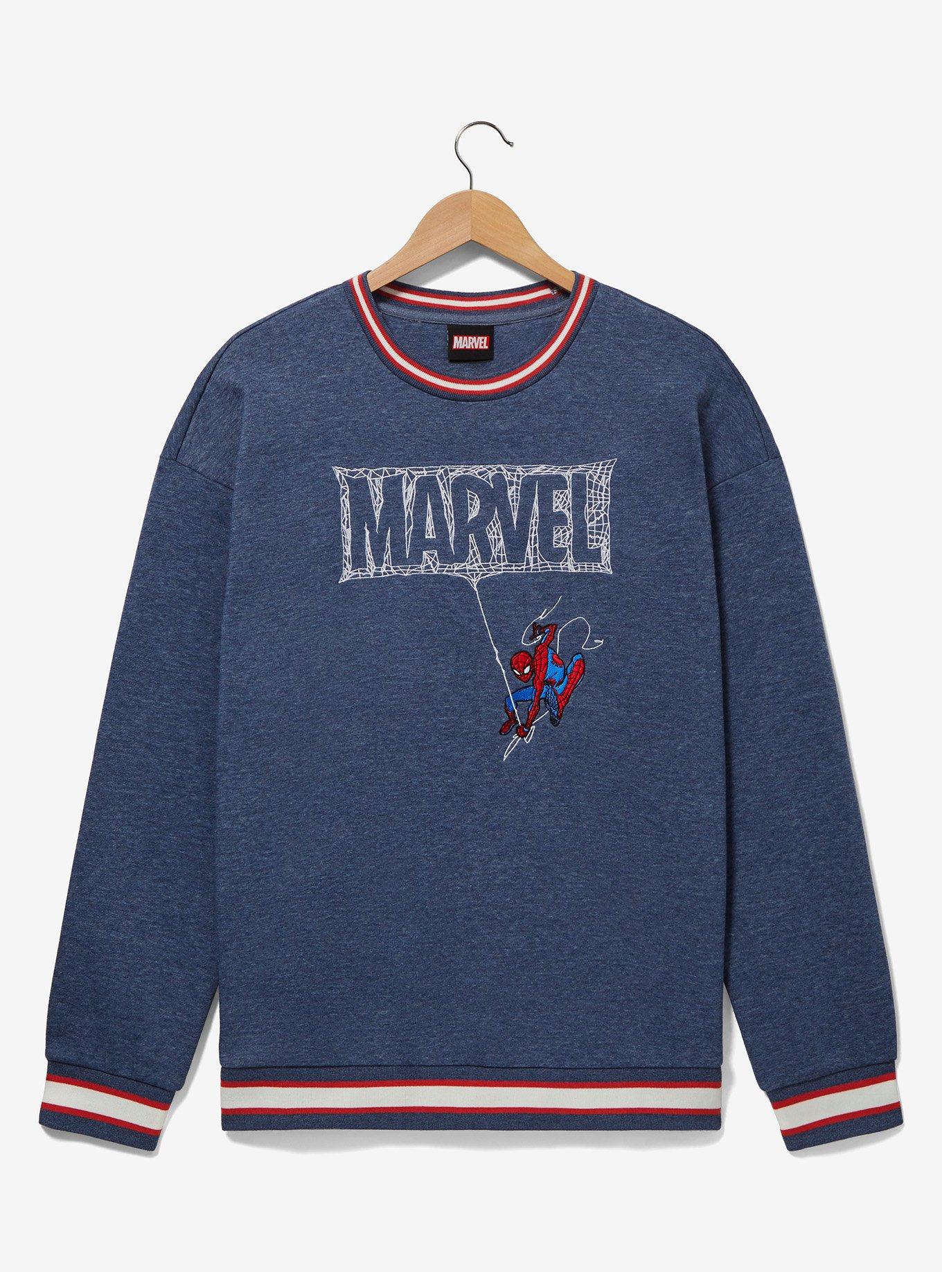  Marvel Men's Amazing Spider-Man Responsibility Pull Over Hoodie  - Charcoal Heather - Small : Clothing, Shoes & Jewelry