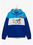 Sonic the Hedgehog Group Portrait Panel Hoodie - BoxLunch Exclusive, BLUE, hi-res