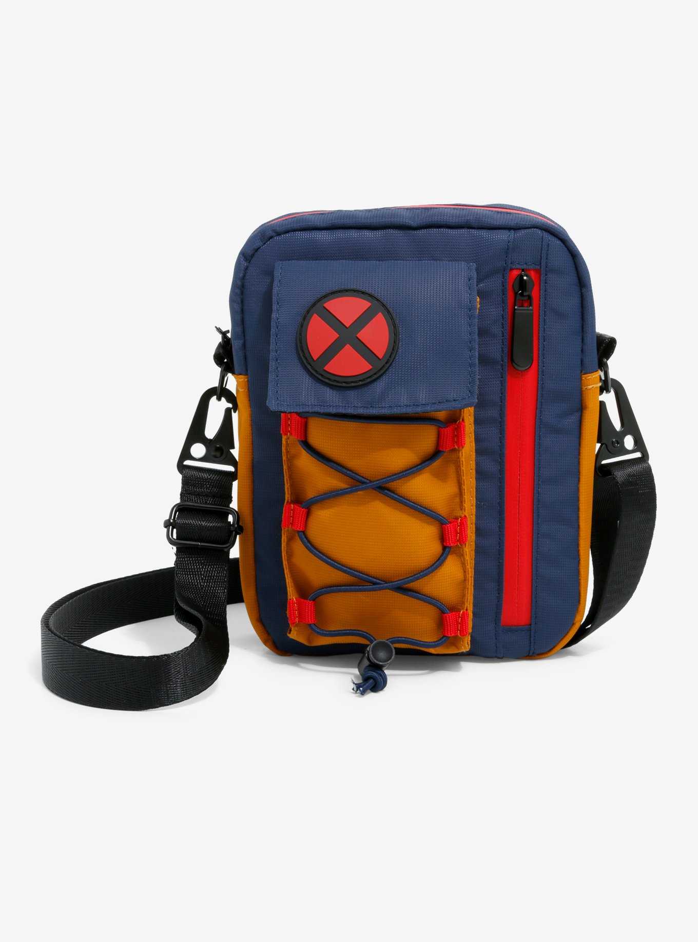 Marvel X-Men Logo Crossbody Bag - BoxLunch Exclusive, , hi-res