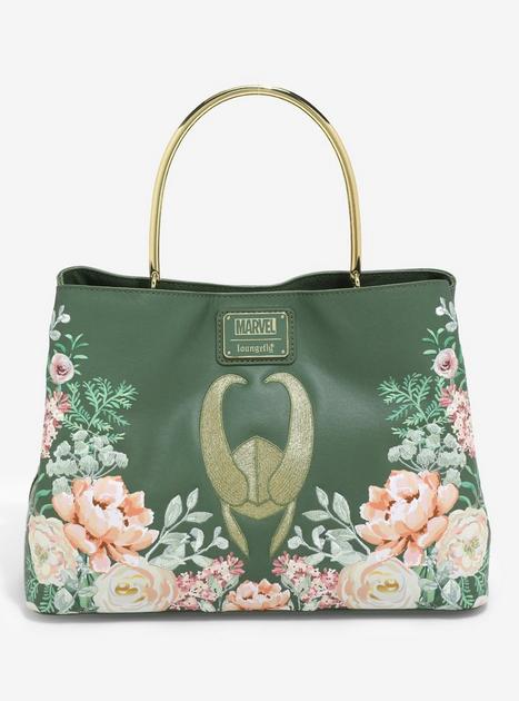 Marvel Loki Floral Loungefly Mini shops Backpack & Wallet