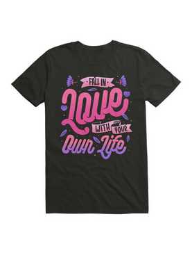 Fall In Love With Your Own Life T-Shirt, , hi-res