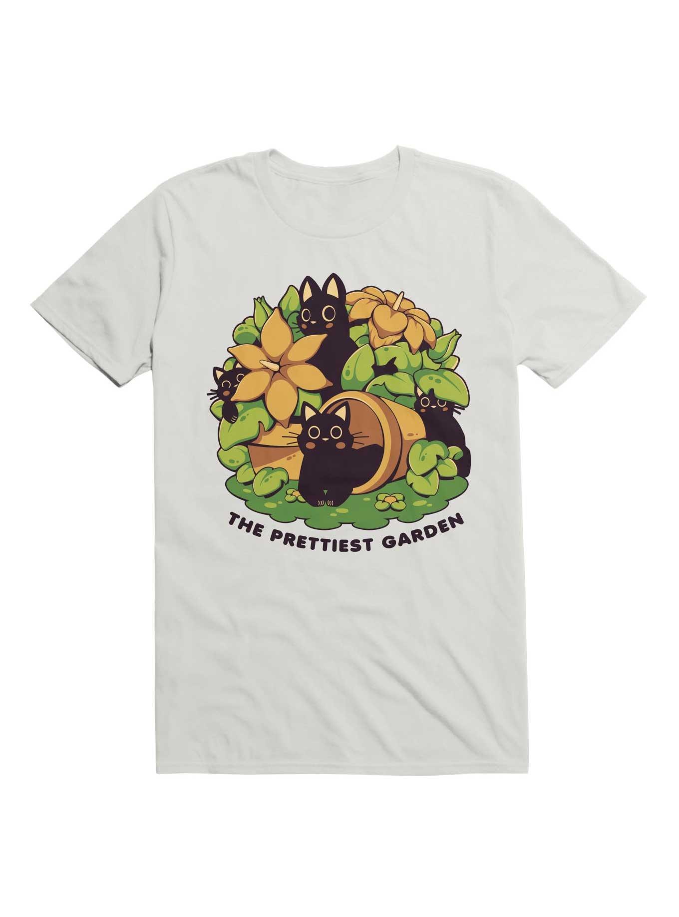 The Prettiest Garden Flower Cat T-Shirt, , hi-res