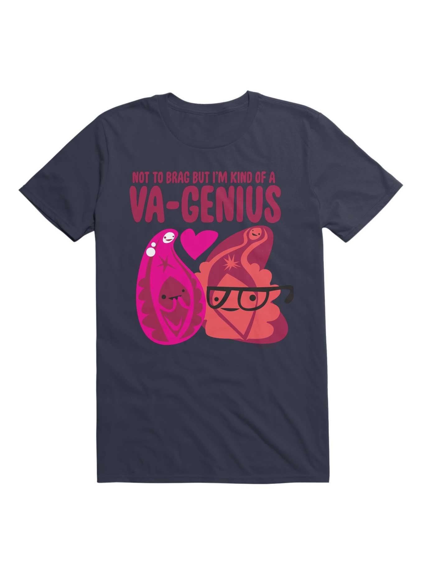 Kind of a Va-genius OBGYN Health Sex Ed T-Shirt, , hi-res