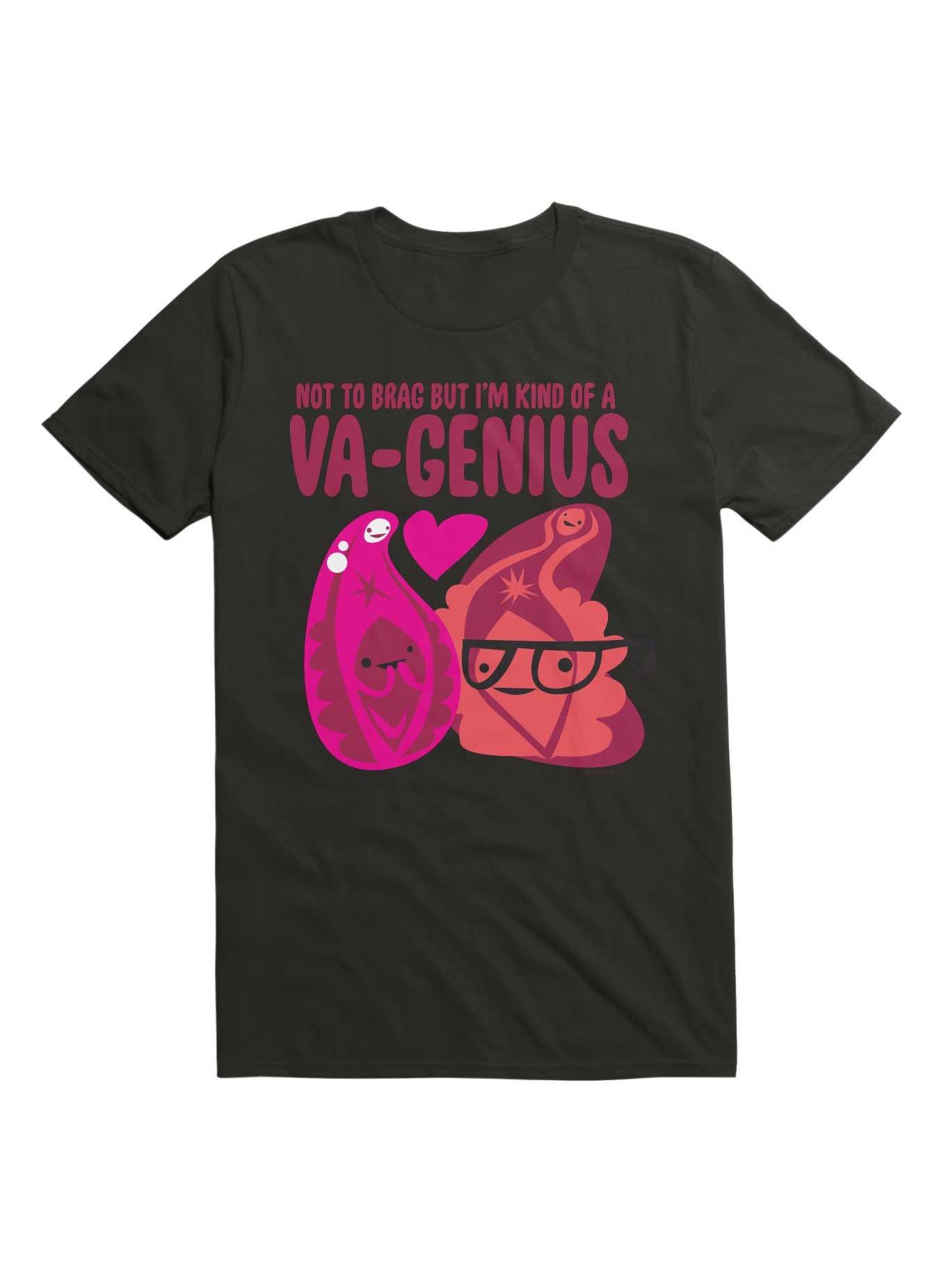 Kind of a Va-genius OBGYN Health Sex Ed T-Shirt