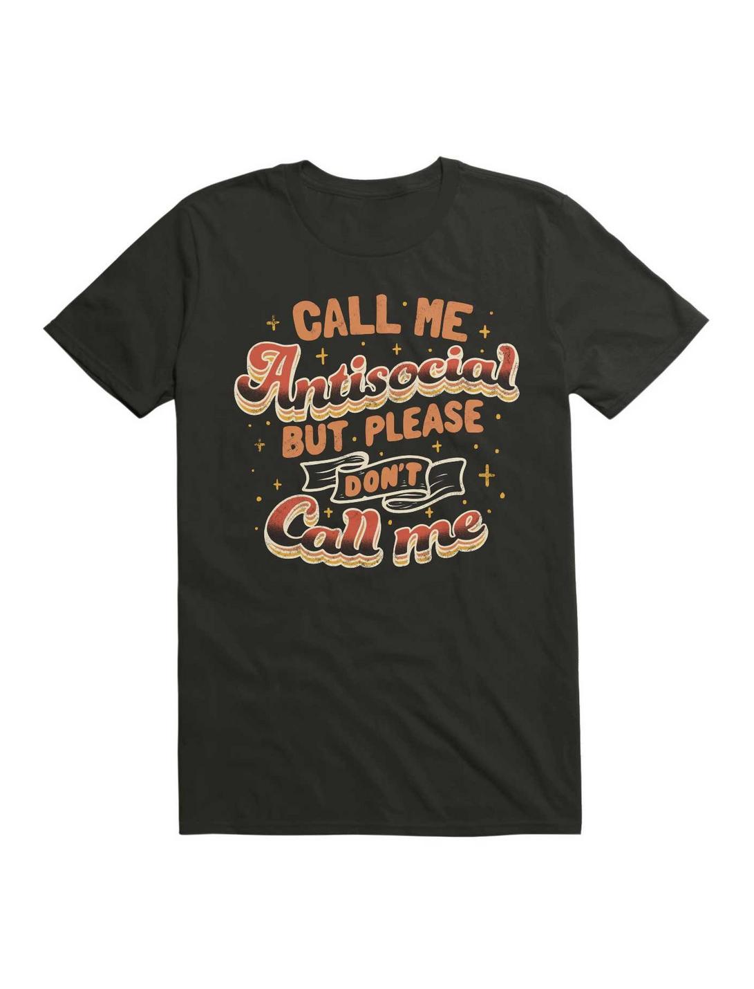 Call Me Antisocial But Please Don't Call Me T-Shirt, , hi-res