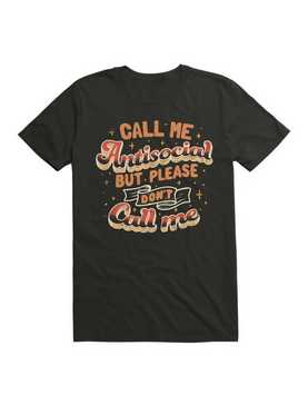 Call Me Antisocial But Please Don't Call Me T-Shirt, , hi-res
