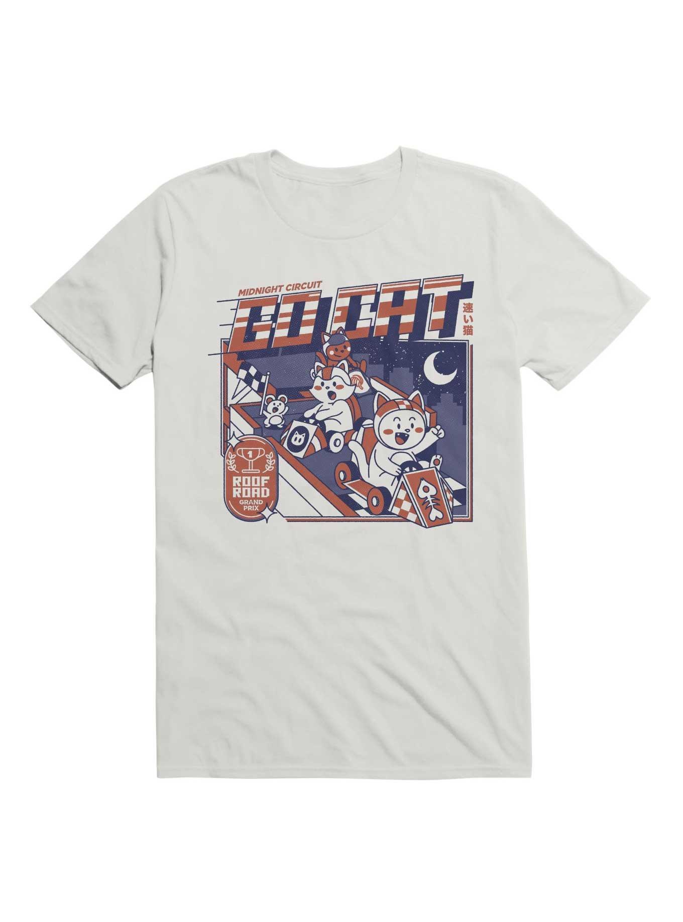 Midnight Race On Your Roof T-Shirt, WHITE, hi-res