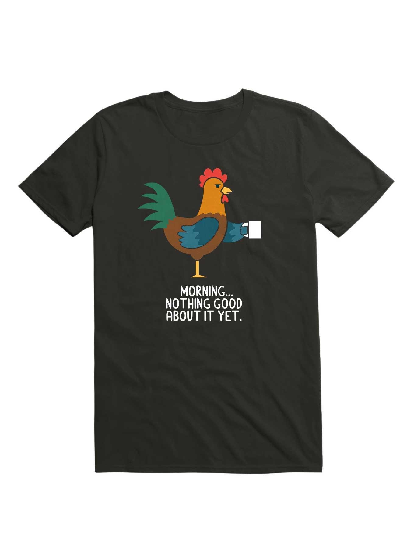 Morning Nothing Good About It Yet T-Shirt, , hi-res