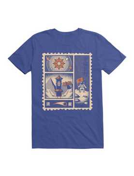 Astronaut Stamp Japanese Classic T-Shirt, , hi-res