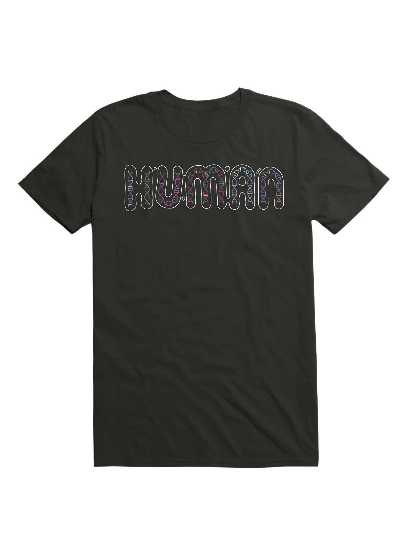 Human Science DNA Pride Trans Pan Flag T-Shirt, BLACK, hi-res