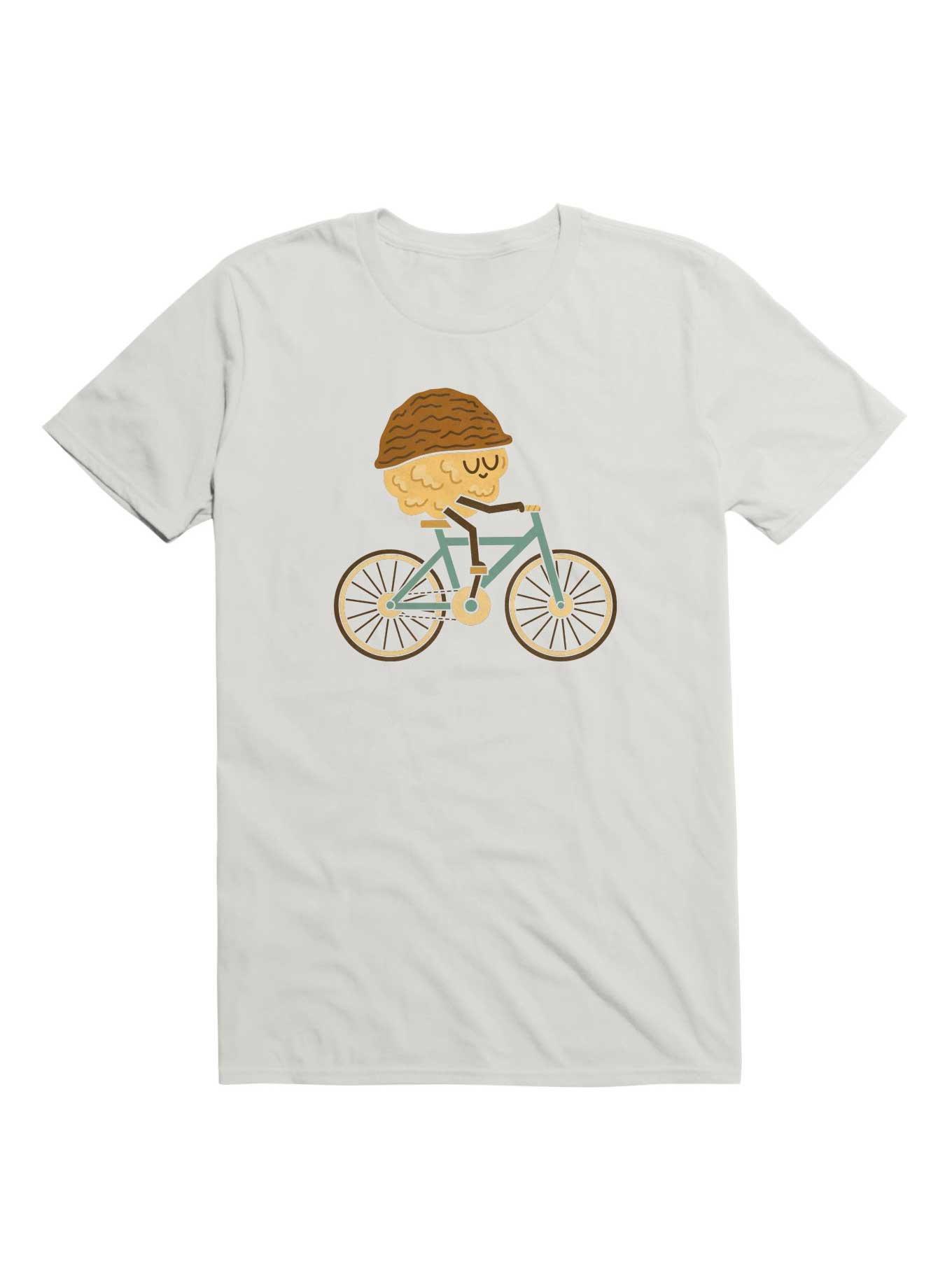 Cycling Nut T-Shirt, WHITE, hi-res