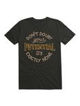 Don't Doubt Your Potential It's Exactly None T-Shirt, BLACK, hi-res
