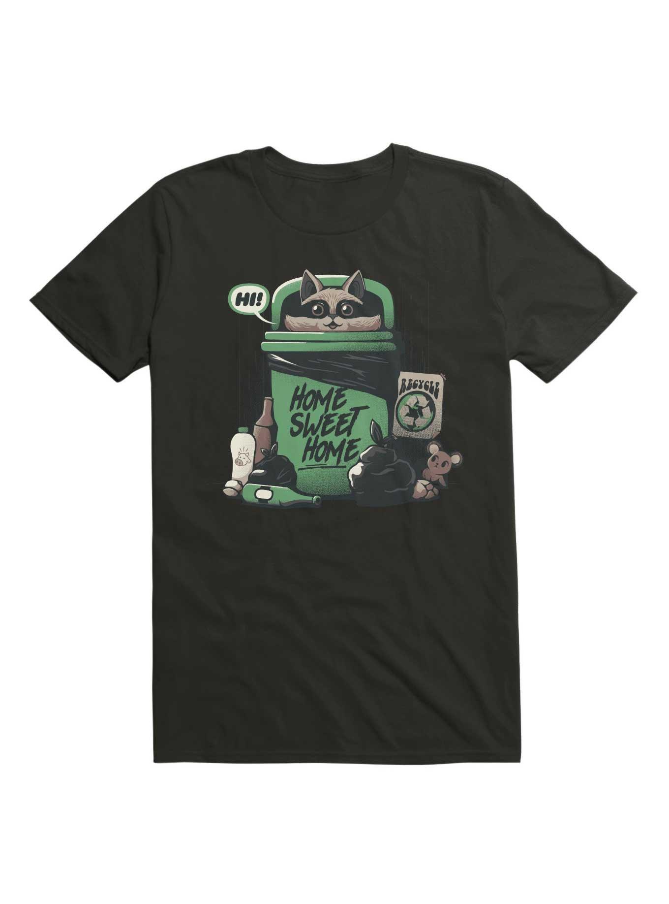 Home Sweet Home Garbage Raccoon T-Shirt, , hi-res