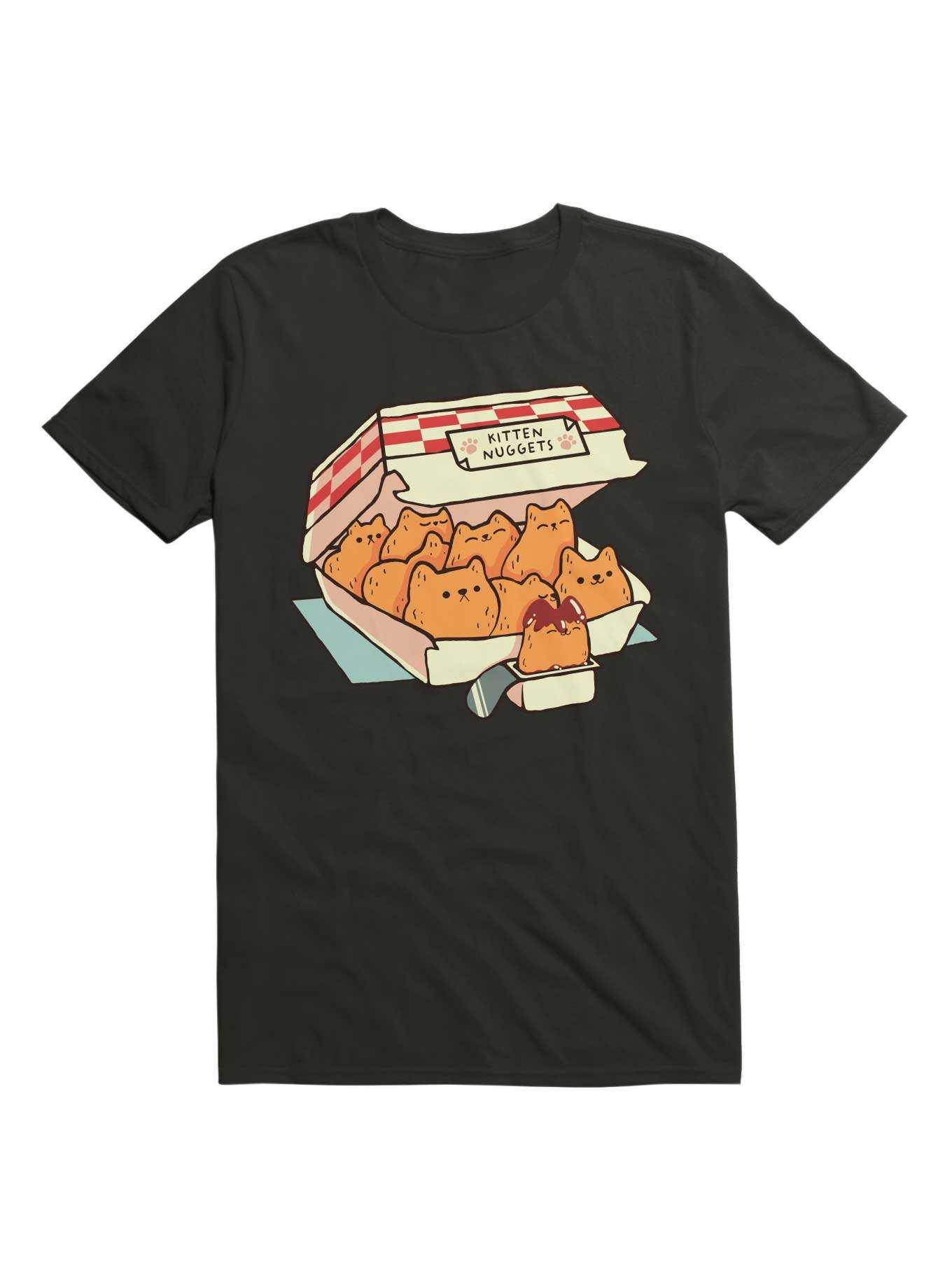 Kitten Nuggets Fast Food T-Shirt, , hi-res