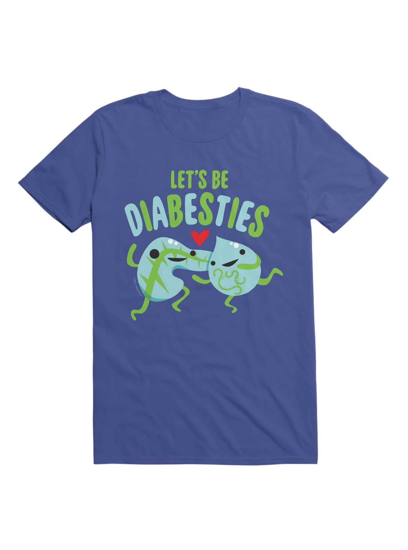 Let's Be Diabesties Diabetic Humor T-Shirt, , hi-res