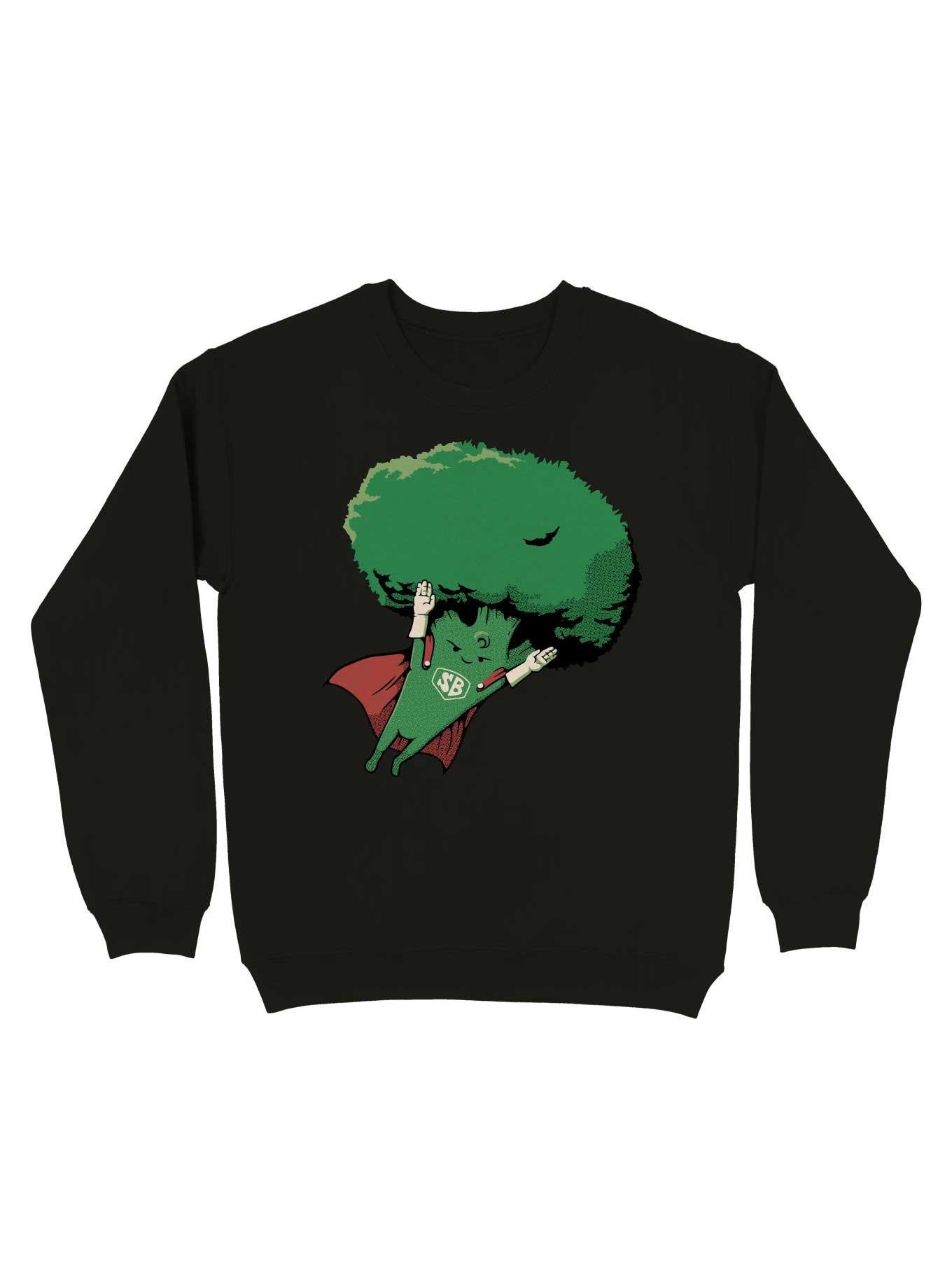 Super Broccoli Vegan Hero Sweatshirt, , hi-res