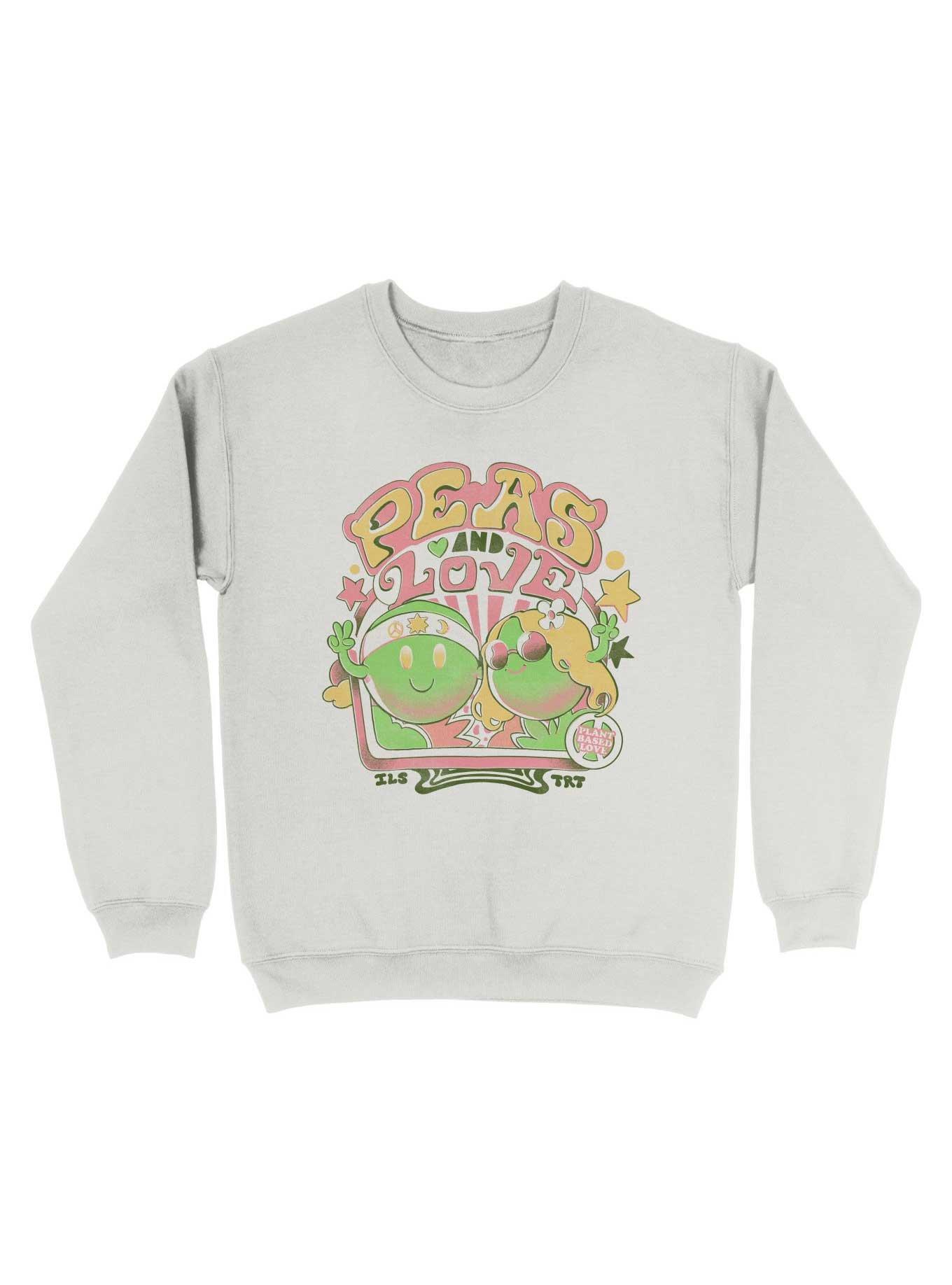 Peas and Love Sweatshirt, , hi-res